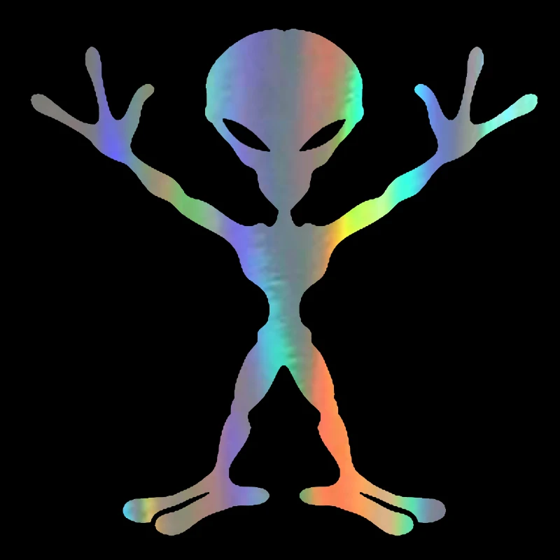 Интересный Alien HIGH 3! Виниловая наклейка на автомобиль для Ford Audi BMW Toyota VW