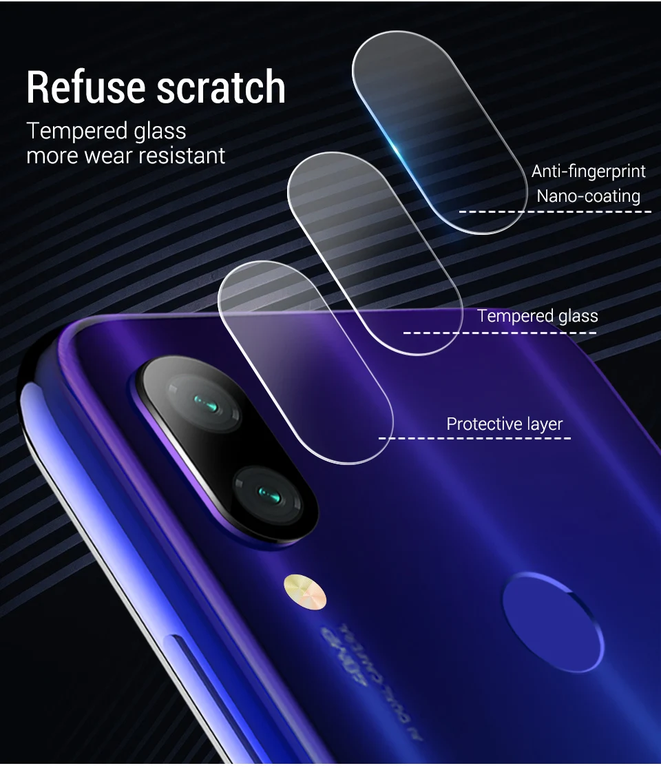 PZOZ для Xiao mi Red mi Note 7 K20 Pro mi 9 SE mi 9 mi 9SE Защитная пленка для камеры из закаленного стекла 0,15 мм Защитная пленка для задней панели