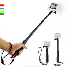 Высокое качество портативный выдвижной ручной монопод водонепроницаемый селфи палка для Gopro hero 3 3+ 4 5 Sjcam3000/4000 xiaoyi