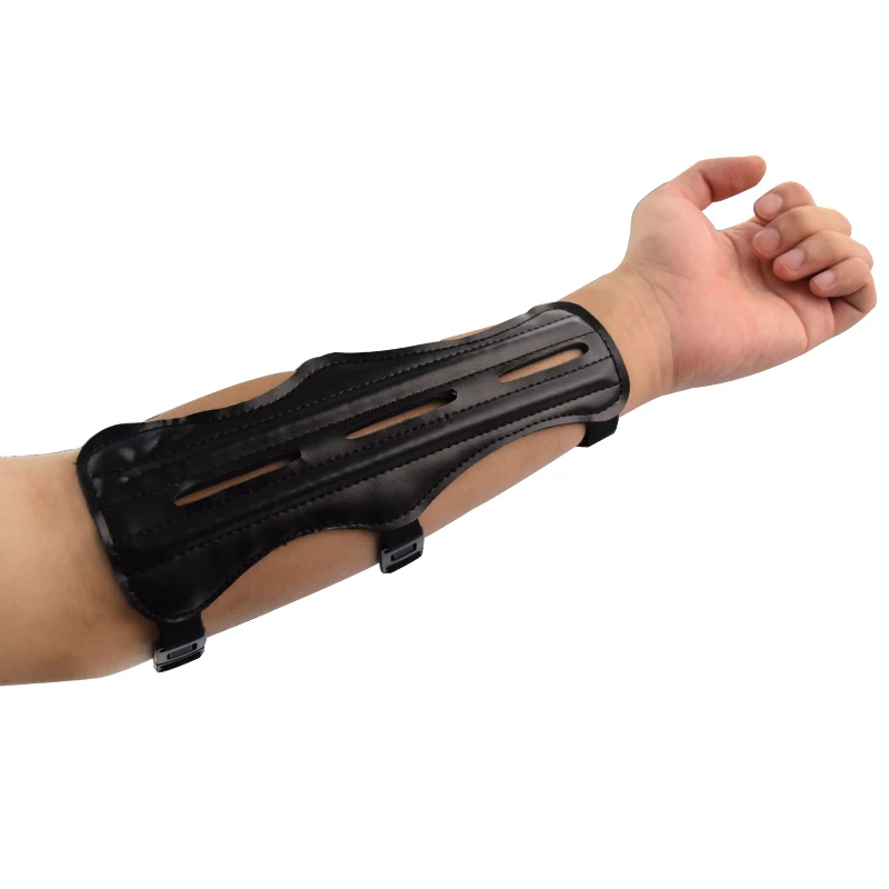 Outdoor Supplies Adjustable Archery Arm Guard Shooting Glove Hunting Brace KEF 