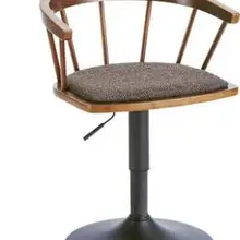 Барный стул из массива дерева высокий стул вращающийся барный стул Стильный Простой Виндзор стул домашний Лифт стул