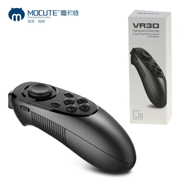 

Mocute VR Remote Control Wireless Selfie Shutter Game Console Gamepad Joystick Bluetooth 3.0 Game Controller For Android VR BOX