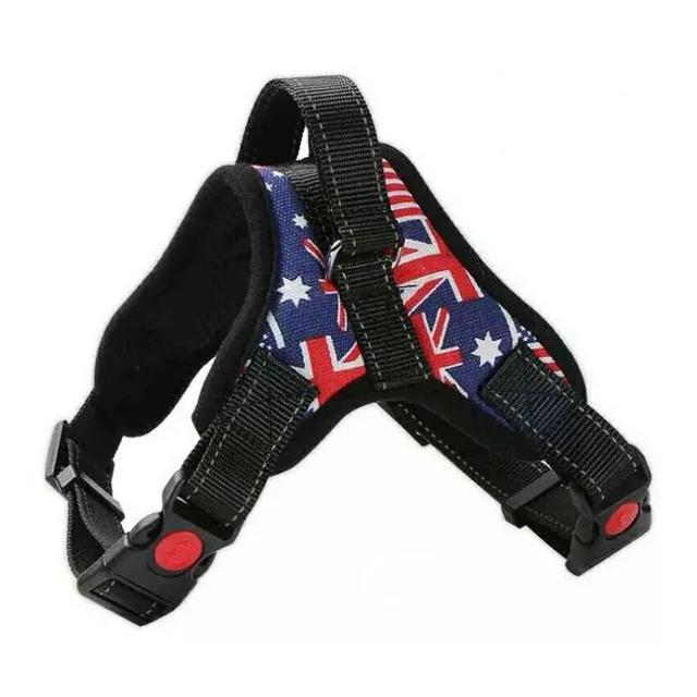 XS XL Adjustable Reflective Nylon Pet Dog Harness Pet Vest Harnesses