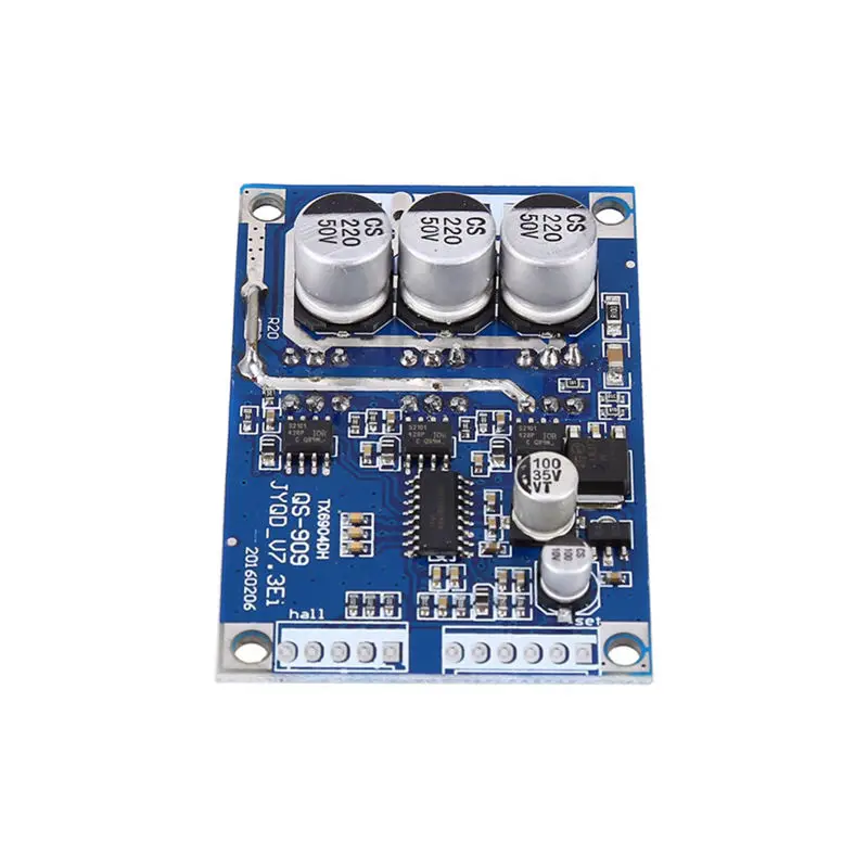 Dc 12 V 36 500W Бесщеточный мотор контроллер модуль зал сбалансированный