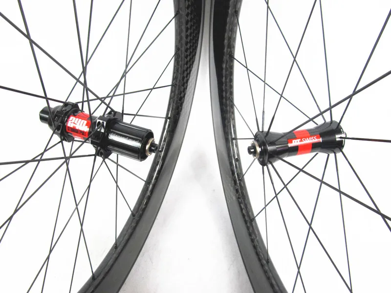 Sale Farsports customized DT240S hub 12K rim 30 38 50 60 88mm tubeless carbon wheel 23 25mm wide clincher road wheelset 3