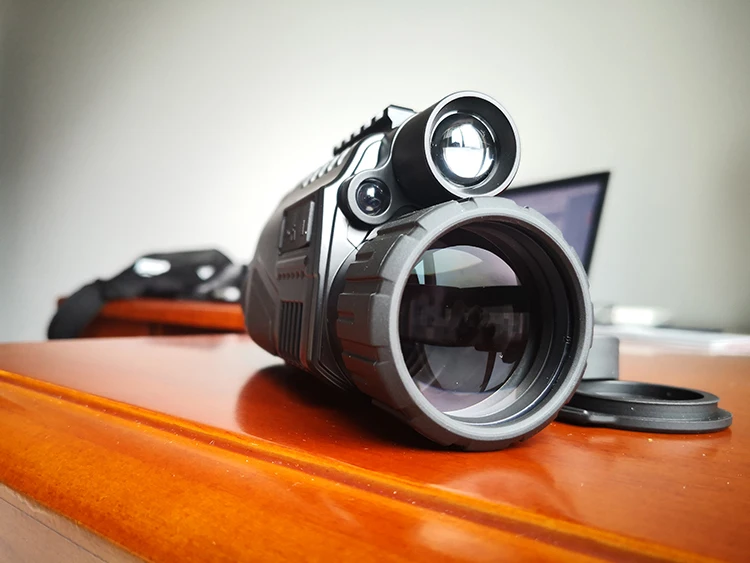 Alcance com Câmera Monocular de Visão 5x40 de Longo Âmbito Noturna Infravermelha Digital Infravermelho Caça Telescópio Embutida 20 da visão noturna de digitas 5x40 de