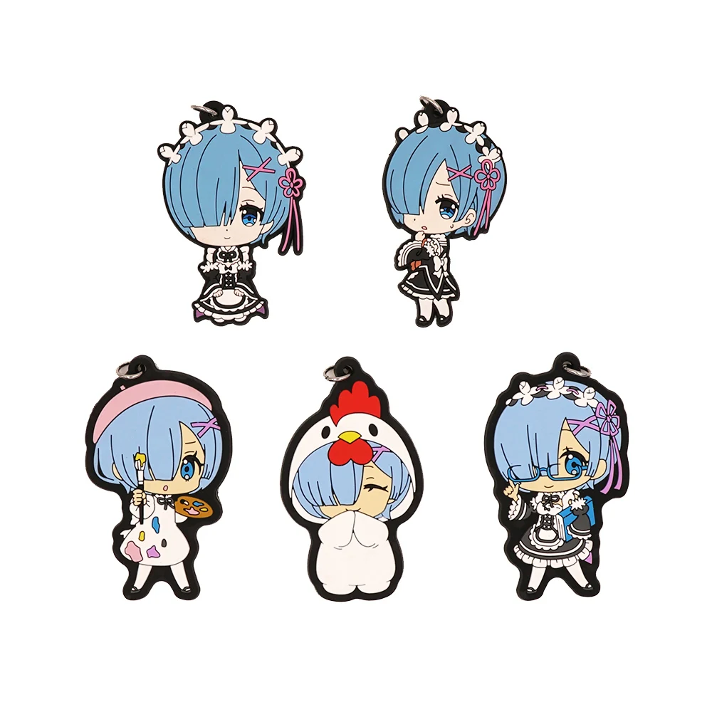 

Re:Zero kara Hajimeru Isekai Seikatsu Anime Rem Roleplay Rubber Keychain