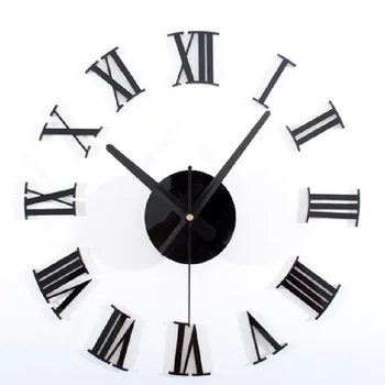 

Saat Wall Clock Acrylic Clock Reloj Duvar Saati Reloj de Pared Modern Design Watch Horloge Murale Wandklok Self adhesive clocks