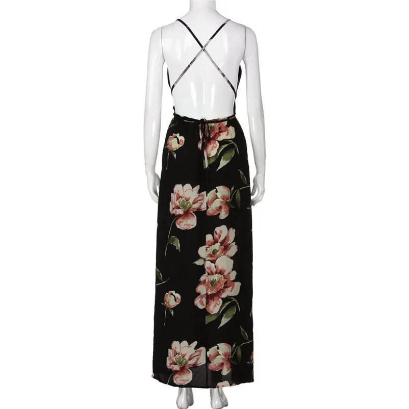 HOT sell Fashion summer dress 2018 beach dress Sexy Boho Long Evening Party Dress casual women dress vestido de festa Y03#N (9)