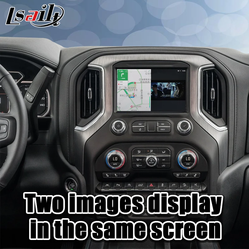 GPS навигатор Lsailt Android для Sierra GMC 2014 18 мультимедийный видеоинтерфейс с поддержкой