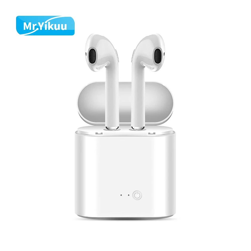 

Bluetooth Earbud i7s True Wireless Earphones in ear headphones with Charging Box For iPhone7 Huawei Air iPad Pods Xiaomi Headset