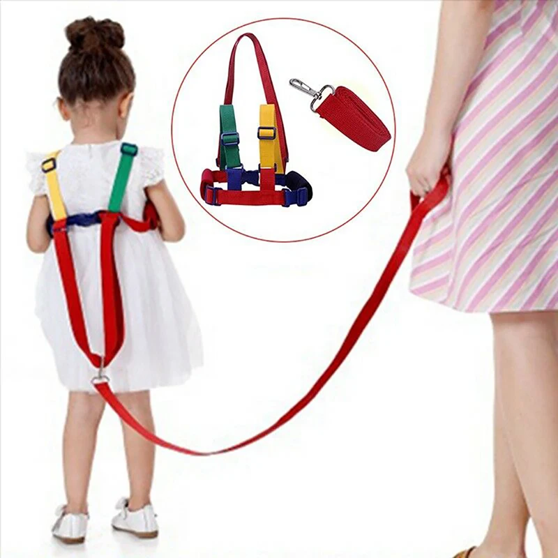 Anti-Lost Band Baby Kid Child Soft Firm Safety Harness Anti Lost Strap Wrist Leash Walking Backpack For 1-10 Year Old Children