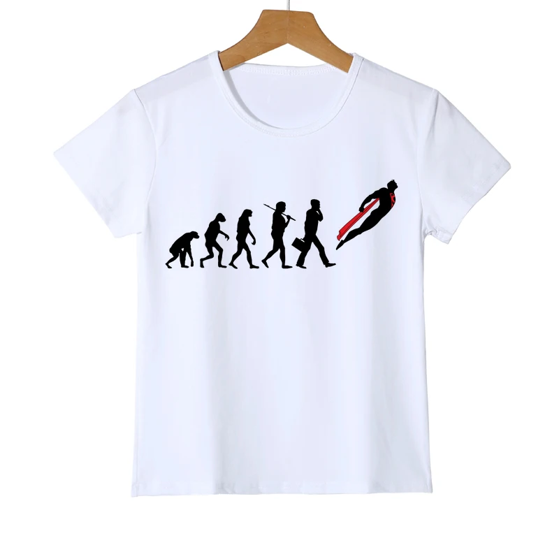 

Children's Anim tops tees Cartoon Superman Battle Batman Kid T Shirt 3D Superman Punisher Boy Baby Girl Clothes T Shirt Z35-9