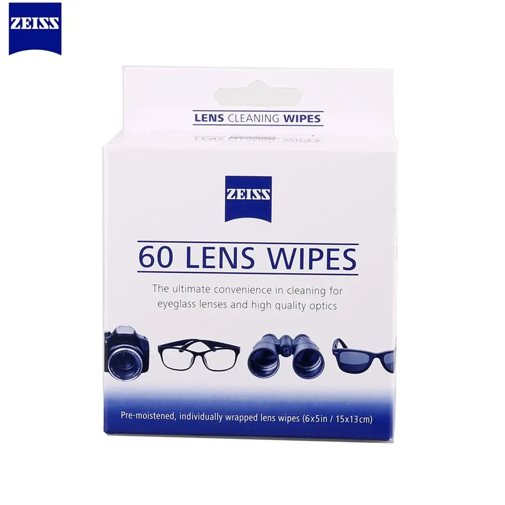 Zeiss 60pcs Electronics Cleaning Lens wipes for TV camera lens filters