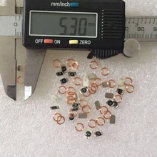 Диаметр 5.3mm13.56MHz ISO15693-COB антенна и чип