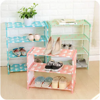 

Portable Non-woven Shoe Rack Large Size Living Room Fabric Dustproof Cabinet Organizer Holder DIY Foldable Stand Shoes Shelves