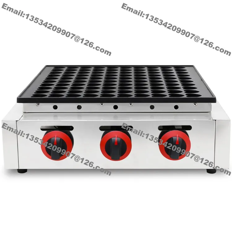 Factory Best Price Aluminum Plate 2800PA Gas Poffertje Grill