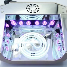 1 шт. Алмазная 36 Вт CCFL Светодиодный УФ-лампа с только CCFL или светодиодный светильник, таймер как для всех светодиодный, так и для УФ-гелей