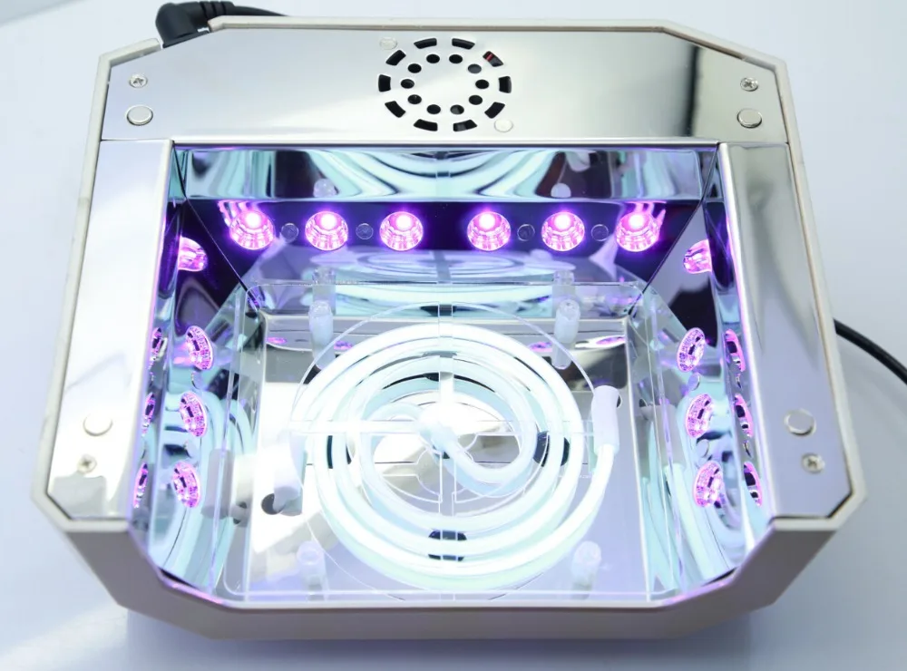 Free Shipping 1pc Diamond 36W CCFL LED Gel Curing UV Lamp with only