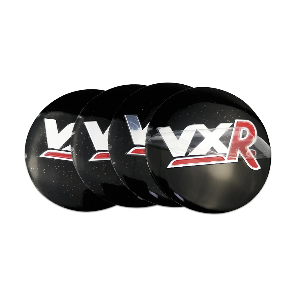 

For Vauxhall Mokka Meriva Corsa Insignia Zafira Antara Astra H J G for VXR Logo Car Tire Center Sticker Hub Caps Badge Accessory