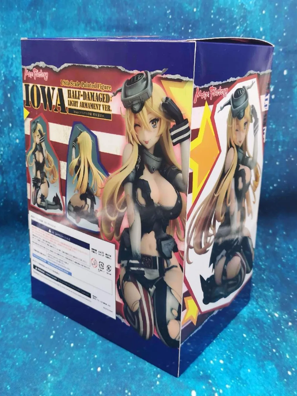 Аниме японская девушка Kantai Коллекция Айова свет панцири 1/8 весы ПВХ фигурку
