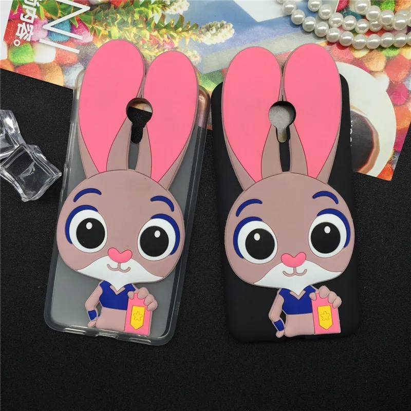 

Luxury Rabbit Soft Case for HTC Desire 620 620G Cartoon Cover Phone Cases Fashion TPU Silicone Capa Fundas