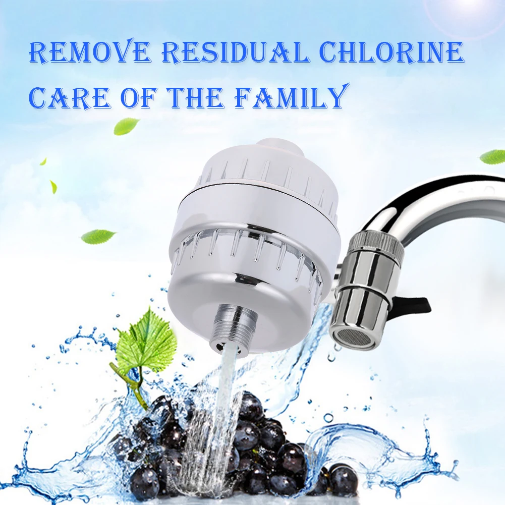 

1PCS Bathing Water Purifier Shower Filter Dechlorination Skin Water Cleaner Shower Spa Filter Free Shipping