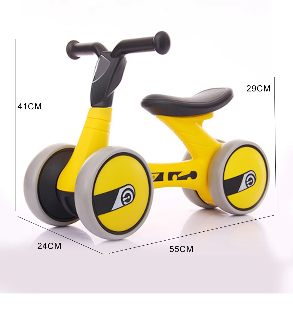 Flash Deal Children Balance Bike Three Wheeled Tricycle For Kid Bicycle Baby Walker Go Carts For Walking Train Scooter For Child Toys 9