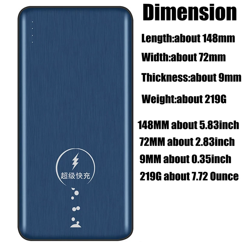 Внешний аккумулятор 10000 мАч для Huawei P30 P20 P10 Mate20 Honor V20 V30|Внешние аккумуляторы| |