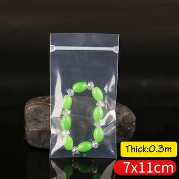

Transparent Reclosable Plastic Packaging Bag 10PCS 5x7cm/6x8cm/7x11cm Zip Lock Jewelry Food Poly Bags Zipper Clear Ziplock Bags