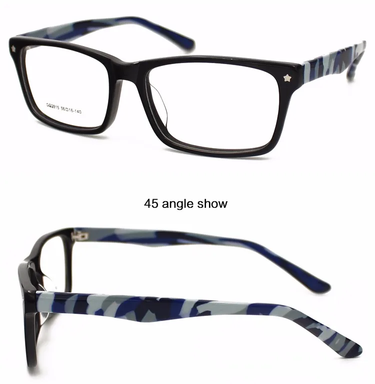LA VIE бренд мода 2016 года Лидер продаж есть 4 цвета ацетатная оправа для очков для оптические очки унисекс кадров порта gafas #2815