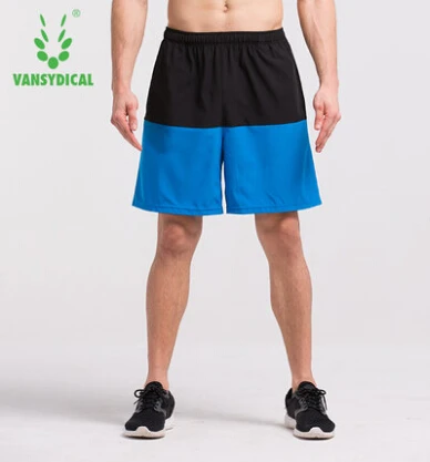 Бермуды для Vansydical спортивные мужские шорты для бега быстросохнущие баскетбольные воздухопроницаемые беговые дорожки Marathon тренировка плюс размер 2xl - Цвет: MBF014