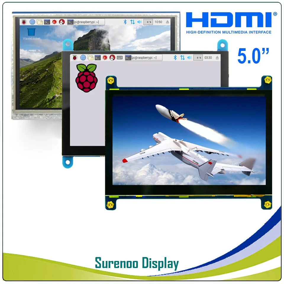 5 &quot5 0 дюймов 800*480 резистивная/емкостная сенсорная панель HDMI TFT ЖК модуль Дисплей