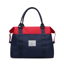 Модная Дорожная сумка на короткие расстояния, женская сумка для ручной клади, Мужская Легкая простая водонепроницаемая сумка большой вместимости для фитнеса