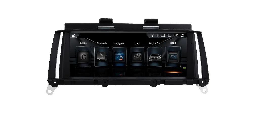 Top Car Stereo Audio Video Player GPS Navigation Multimedia (No CD DVD) 8.8" inch HD Screen For BMW X4 X3 F25 F26 2011 2012 2013 13