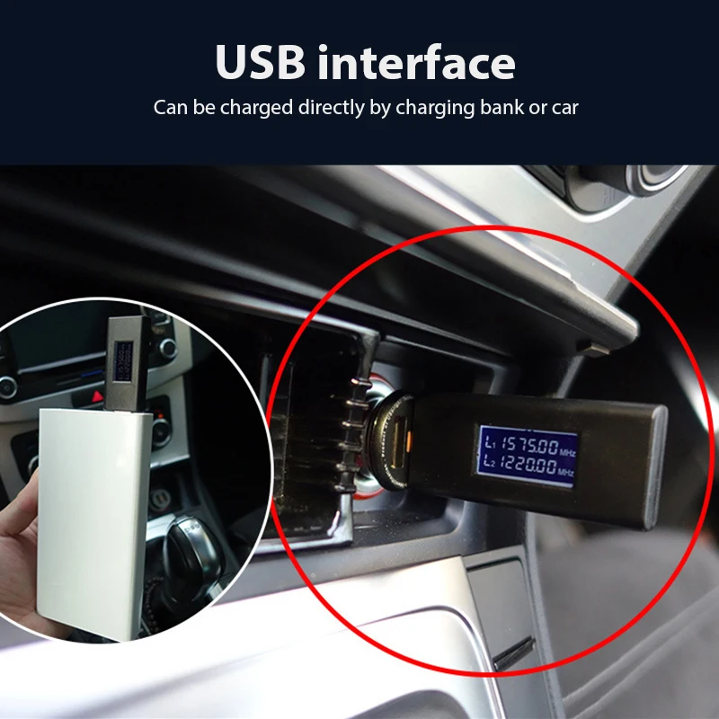 

Car GPS Signal Blocker Jammer Anti Tracking Device Interfere Shields GPS Signals Auto Wireless Signal Blocker Car Accessories
