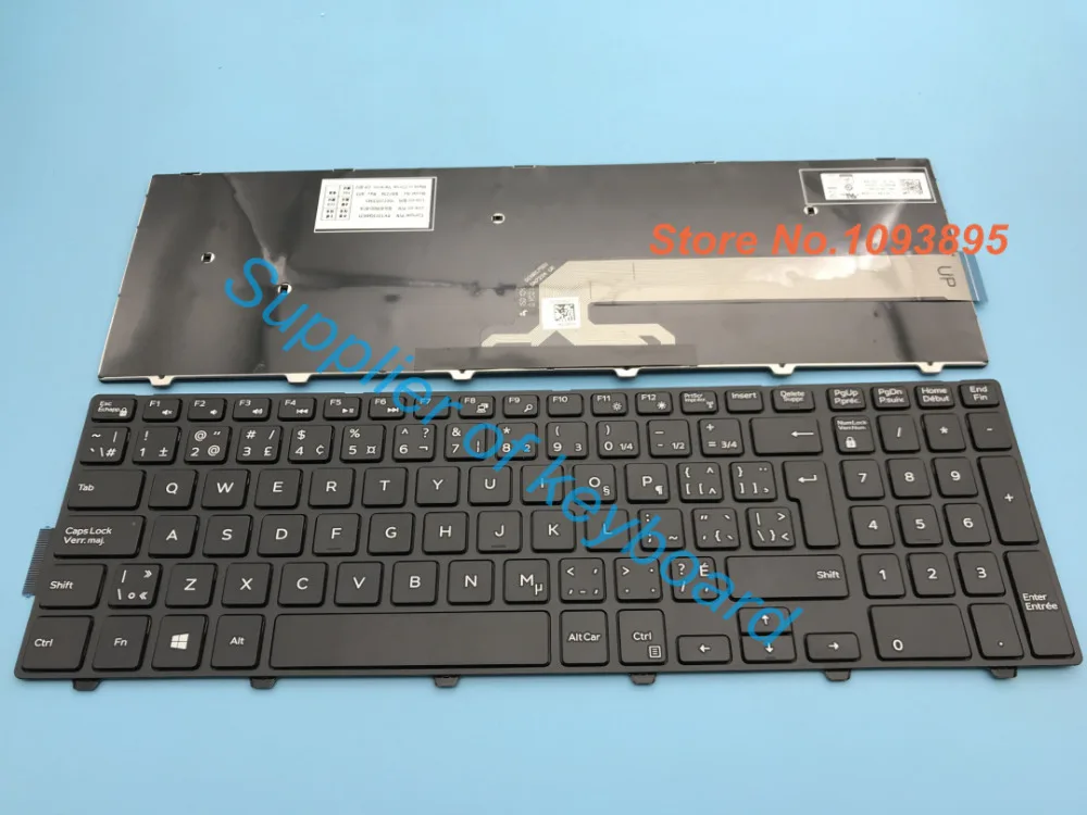 Canada french Keyboard for Dell Inspiron 15 3000 5000 3541 3542 3543