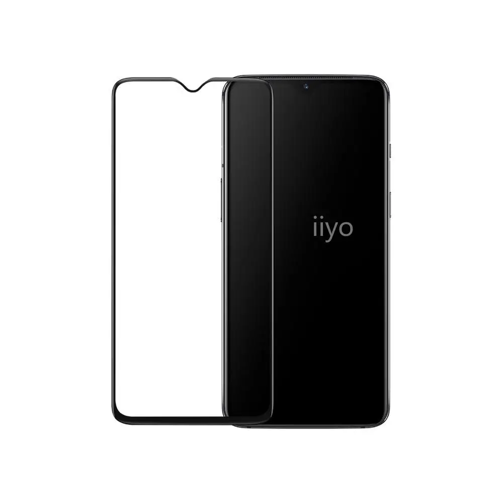 Оригинальное закаленное 3d стекло Oneplus 7 для защиты экрана полное покрытие