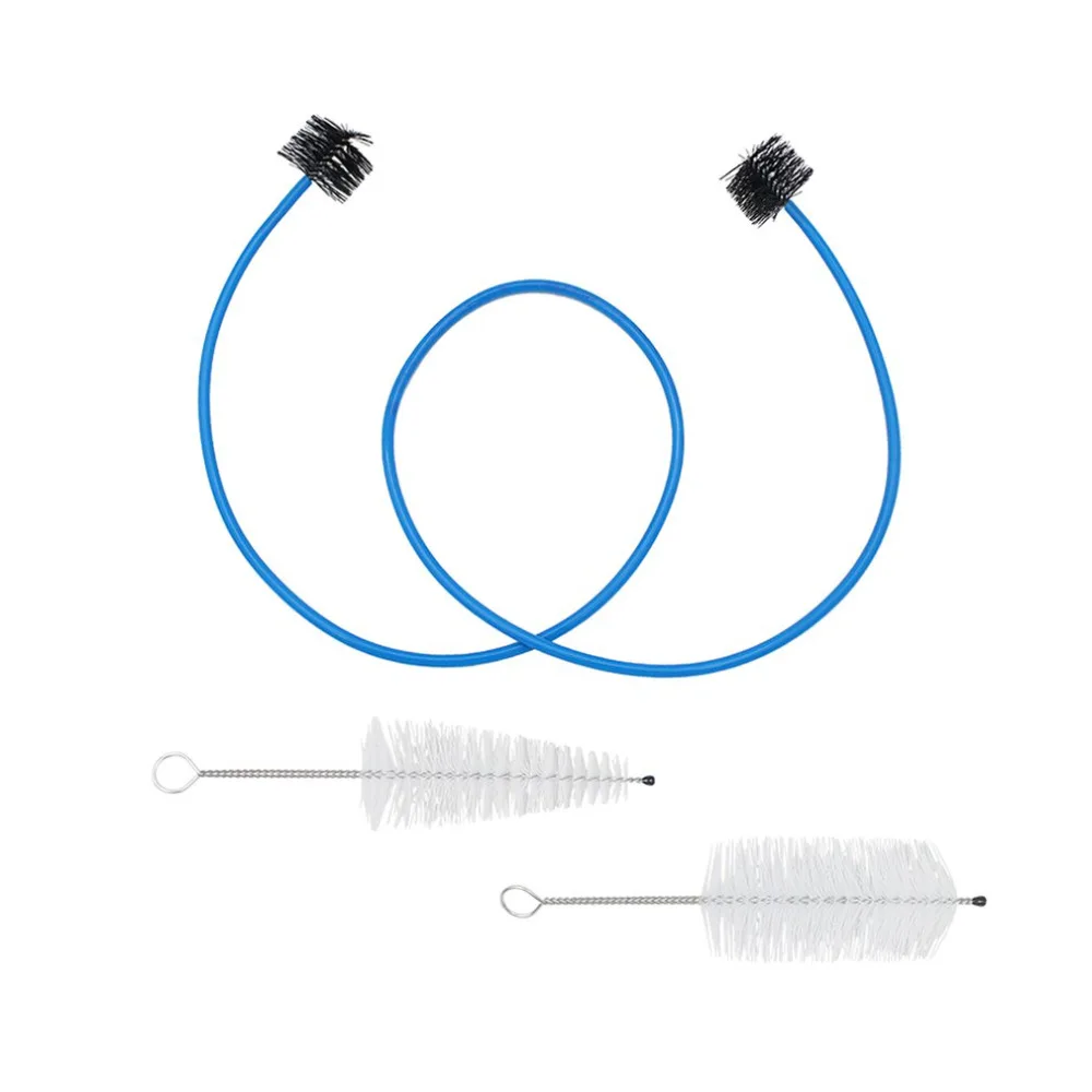 3 шт аксессуары для музыкальных инструментов маленький набор для чистки веревка щетка-насадка поршневая щетка