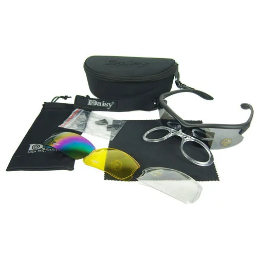 Prix pour En plein air tactique engrenages Daisy C3 sport armée lunettes de tir lunettes 3 lentilles lunettes de randonnée coupe-vent hommes Airsoft Prix pour En plein air tactique engrenages Daisy C3 sport armée lunettes de tir lunettes 3 lentilles lunettes de randonnée coupe-vent hommes Airsoft