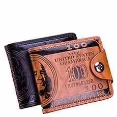 Magic-fish-men-wallet-leather-purse-designer-short-style-Wallets-male-Purse-Clutch-high-quality-Purses