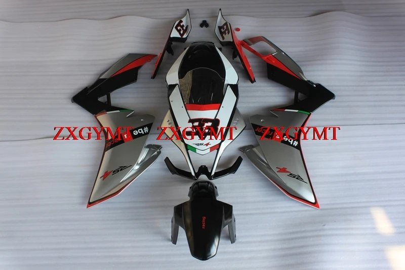 

Bodywork for for Aprilia RS4 125 2012 - 2015 Bodywork RS 4 125 2012 Silver Black White Fairing Kits RS 4 125 2015