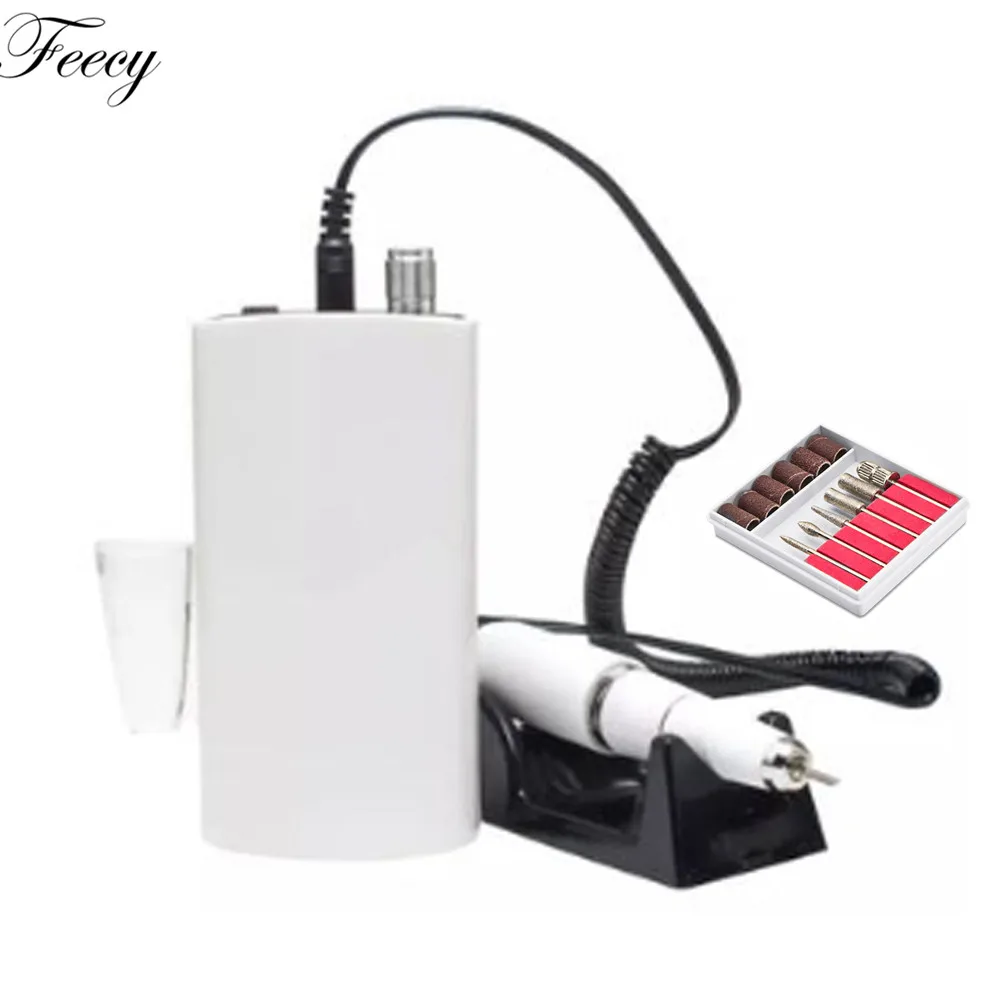 Electric Manicure Machine Nail Drill Bit Portable Nail Art Pen Handpiece Cutter For Pedicure Tools