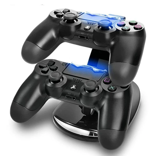 Быстрое зарядное устройство док-станция с двумя usb-портами для sony playstation PS4 контроллер быстрое зарядное устройство