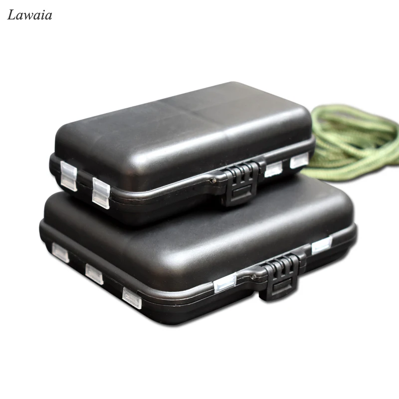 

Lawaia Multi-grid Fishing Box Plastic Fishing Tackle Box For Hook Baits Storage Multi-function Fishing Accessories Tool Supplies