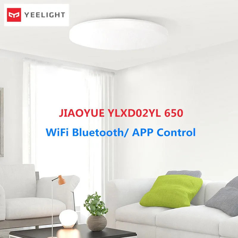 Yeelight JIAOYUE YLXD02YL 650 потолочный светильник WiFi Bluetooth приложение управление окружающая