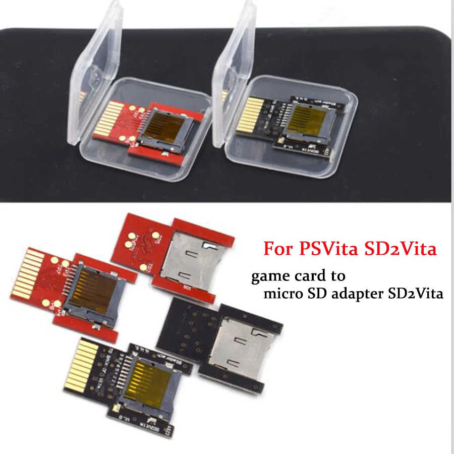 Card Adapter Holder for PSVita Game Card to Micro SD/TF Card Adapter
