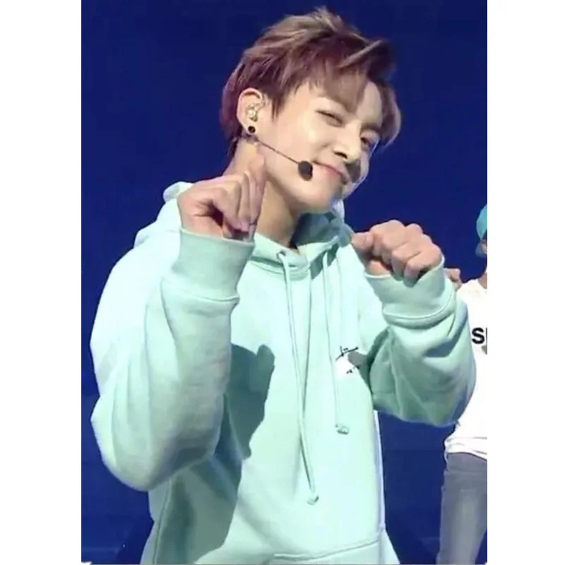 Jungkook Kpop Bangtan niños Con Capucha Sudaderas Con