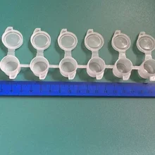 Пластиковые банки для краски 3 мл x8 полоски для блеска