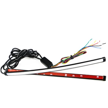 

45cm Switchback Car DRL LED Knight Rider Light Strip Tube Sequential Turn Signal